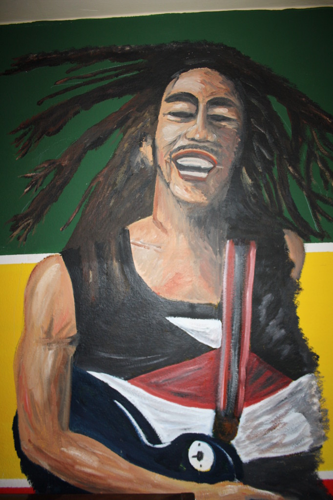 Wandmalerei mit Ölfarben „Bob“